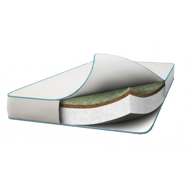 Матрас Верес Hollowfiber LUX 125х65х12 см