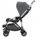 Прогулочная коляска Bugaboo Bee⁵ Grey Melange/Grey Melange (шасси Aluminium)