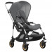 Прогулочная коляска Bugaboo Bee⁵ Grey Melange/Grey Melange (шасси Aluminium)