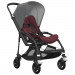 Grey Melange/Red Melange