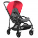 Neon Red/Grey Melange