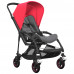 Прогулочная коляска Bugaboo Bee⁵ Neon Red/Grey Melange (шасси Black)