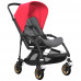 Прогулочная коляска Bugaboo Bee⁵ Neon Red/Grey Melange (шасси Black)