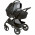 Универсальная коляска 3 в 1 CAM Dinamico Up Smart 843 Черный с буквами (897T/V90/990/843K)