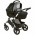 Универсальная коляска 3 в 1 CAM Dinamico Up Smart 843 Черный с буквами (897T/V95/990/843K)