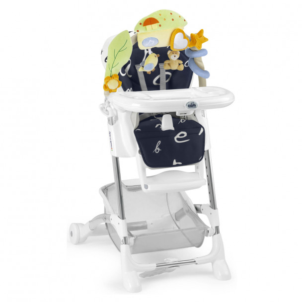 Стульчик для кормления CAM Istante C223 Bebe Amore Mio Синий (S2400-C223)