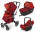 Универсальная коляска 3 в 1 Concord Neo Travel Set Flaming Red (NASL0988)