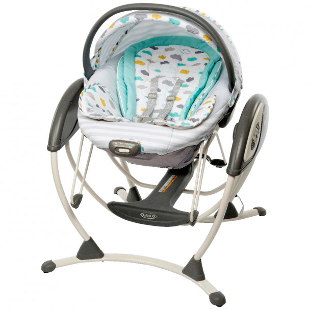 Заколисуючий центр Graco Glider Elite Clouds (1Z50CCDE)