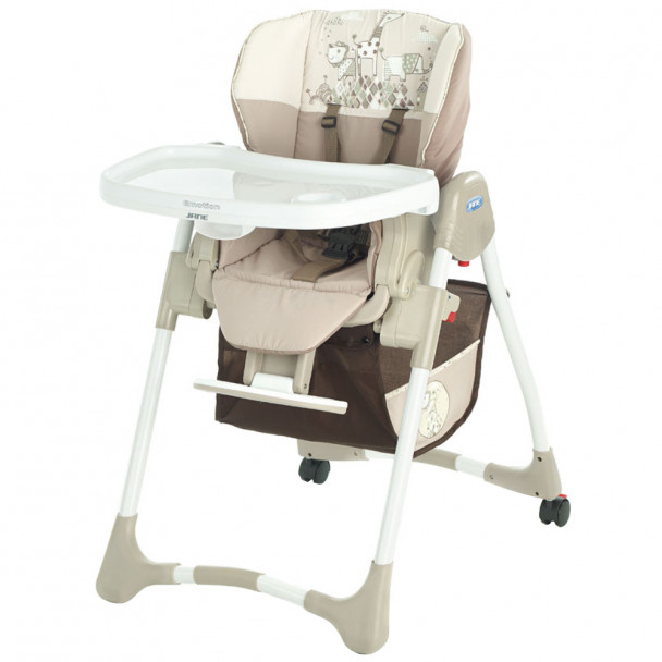 Стульчик для кормления Jane Emotion Plus R75 Grey (6277R75)