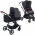 Универсальная коляска 2 в 1 Jane Kendo Micro U06 Cold Black (211CIHRAA U06)