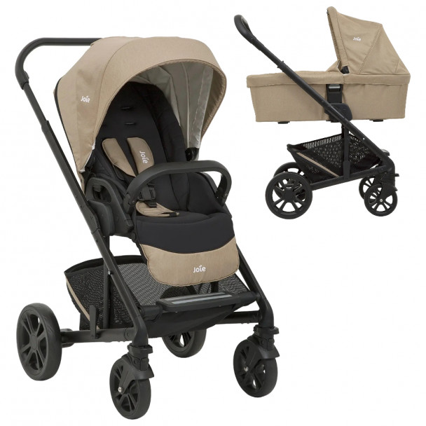 Універсальна коляска 2 в 1 Joie Chrome Sandstone (S1201IBSDS/A1201PASDS)