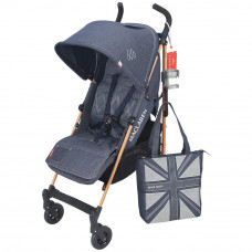 Коляска-трость Maclaren Quest   Denim Indigo Style Set с аксессурами (WD1G0633312)