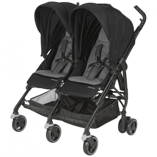 Коляска-трость для двойни Maxi-Cosi Dana For2 Nomad Black (1391710110)