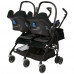 Коляска-трость для двойни Maxi-Cosi Dana For2 Nomad Black (1391710110)