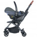 Универсальная коляска 2 в 1 Maxi-Cosi Laika Sparkling Grey