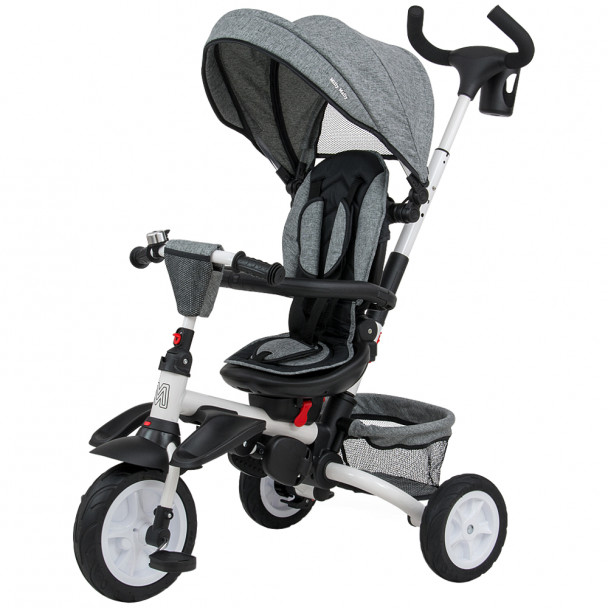 Велосипед триколісний Milly Mally Stanley Grey (3116)
