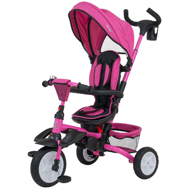 Велосипед трехколесный Milly Mally Stanley Pink (3114)