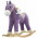 Лошадка-качалка Milly Mally Pony Purple (1077)