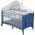 Манеж-кровать Milly Mally Mirage  Deluxe Blue White (0996)