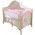Манеж-кровать Milly Mally Mirage  Deluxe Pink Toys (0282)