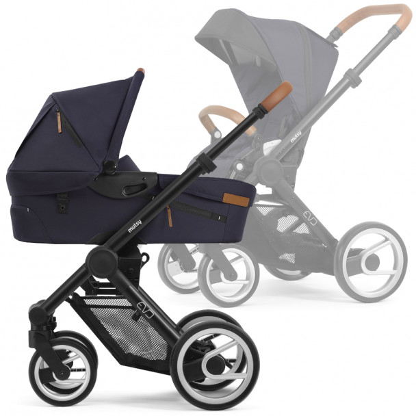 Універсальна коляска 2 в 1 Mutsy Evo Nomad Deep Navy (шасі Black)