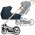 Универсальная коляска 2 в 1 Mutsy Icon Leisure River (шасси  Silver Reflective)