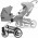 Універсальна коляска 2 в 1 Mutsy Nio Journey Ice Grey (шасі Silver)