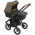 Универсальная коляска 2 в 1 Neonato Puro Urban 39 Оливковый с полоской, колеса Off Road (N900-39/A)
