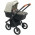 Универсальная коляска 2 в 1 Neonato Puro Urban 40 Бежевый с полоской, колеса Off Road (N900-40/A)