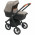Универсальная коляска 2 в 1 Neonato Puro Urban 45 Бежевый с черным, колеса Off Road (N900-45A)