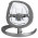 Шезлонг-гойдалка Nuna Leaf Curv French Grey (SE-30-033GL)
