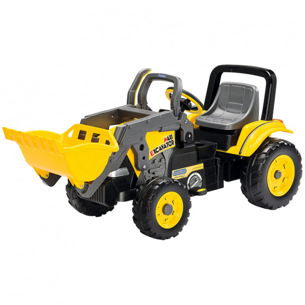 Трактор педальный с передним ковшом Peg-Perego Maxi Excavator (IGCD 0552)
