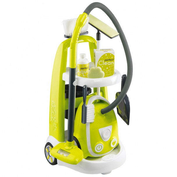 Прогулянкова коляска для прибирання Smoby Clean Service With Vacuum Cleaner (330301)