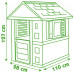 Игровой домик Smoby Nature Playhouse (810712)