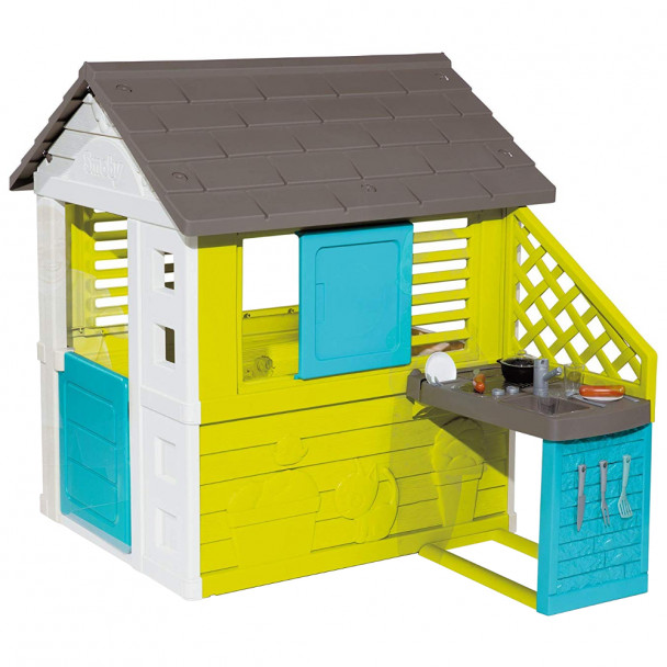 Ігровий будиночок Smoby Pretty Playhouse з кухнею (810711)