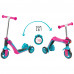 Самокат-трансформер Smoby 2 in 1 Switch Scooter Pink (750603)