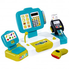 Електронний касовий апарат Smoby XL Cash Register Blue (350105)