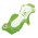 Горка для купания OK Baby Buddy 44 Салатовый (37940040/44)