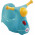 Детский горшок OK Baby Scooter 72 Синий (38220040/72)